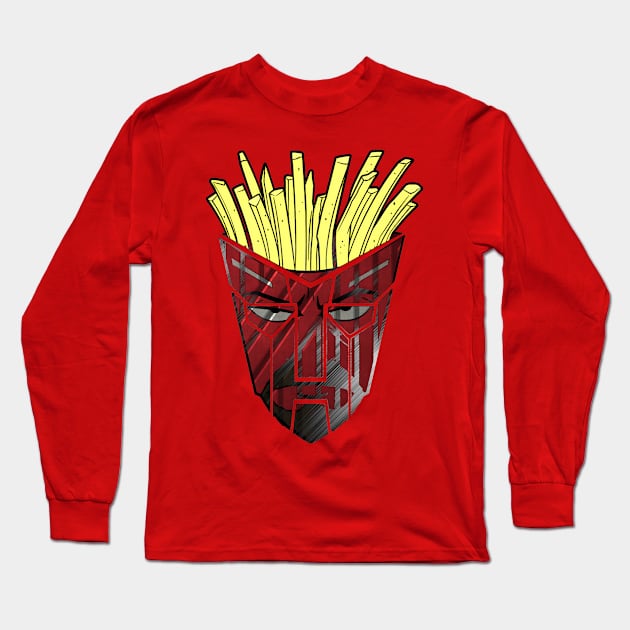 Frylock look transformers Long Sleeve T-Shirt by shogunfauzi